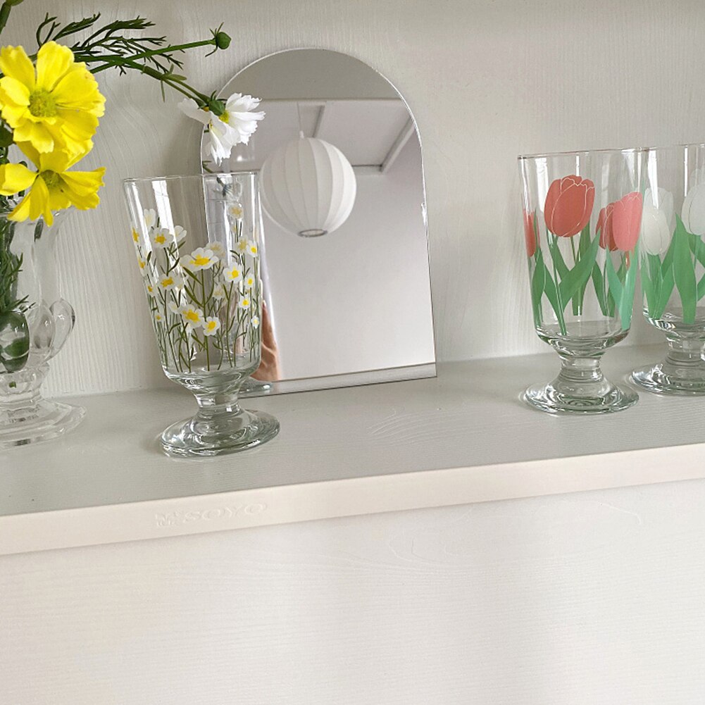 Ins Makeup Mirror Irregular Makeup Mirror Acrylic Lens Edge Desktop Mirror Beauty Tools Decorative Craft Projects