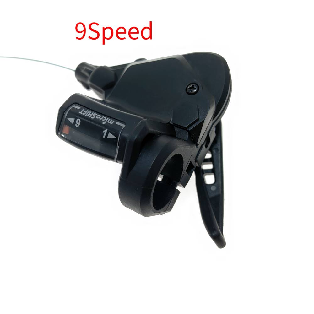 MicroSHIFT Bicycle Derailleur Front Rear Shift Lever TS39 3*7/8/9 Speed MTB Mountain Bike Shifter Bicycle Shifting Bicycle Parts: Red