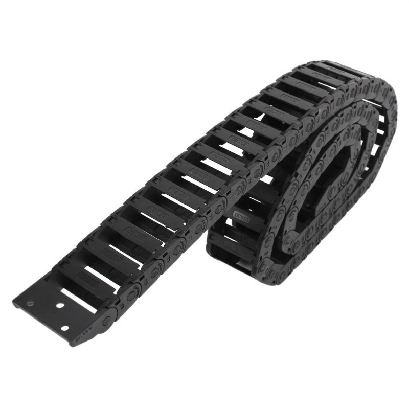 Ayhf -100 cm r3.5cm plast åpenn type metalltråd energikjede dra kjede 10mm x 30mm