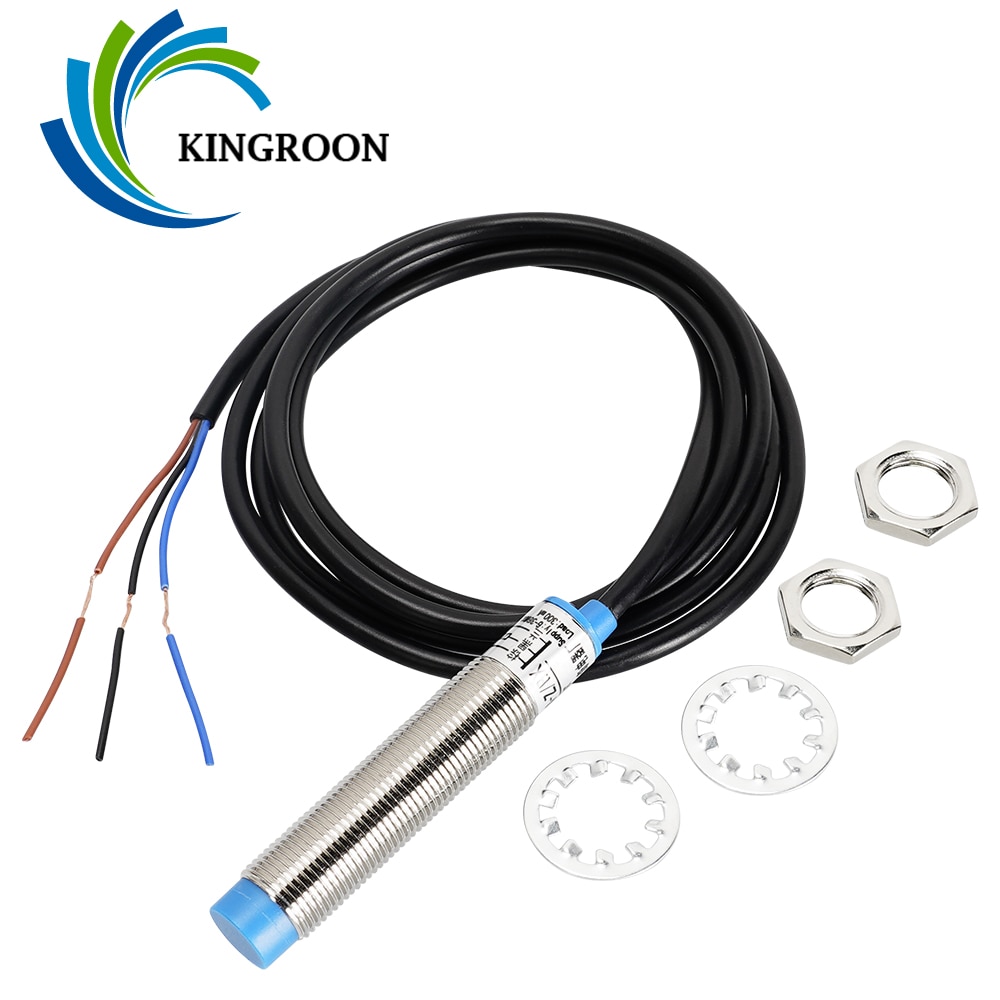 KINGROON LJ12A3-4-ZBX inductive proximity sensor DC5V 3-wire 2mm for 3D printer Z probe auto bed leveling CR10 ENDER3