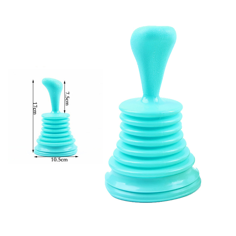 Powerful Sink Drain Pipe Pipeline Dredge Suction Cup Toilet Plungers Press Cleaning Sink Drain Pipe Cleaners Tool Household Tool