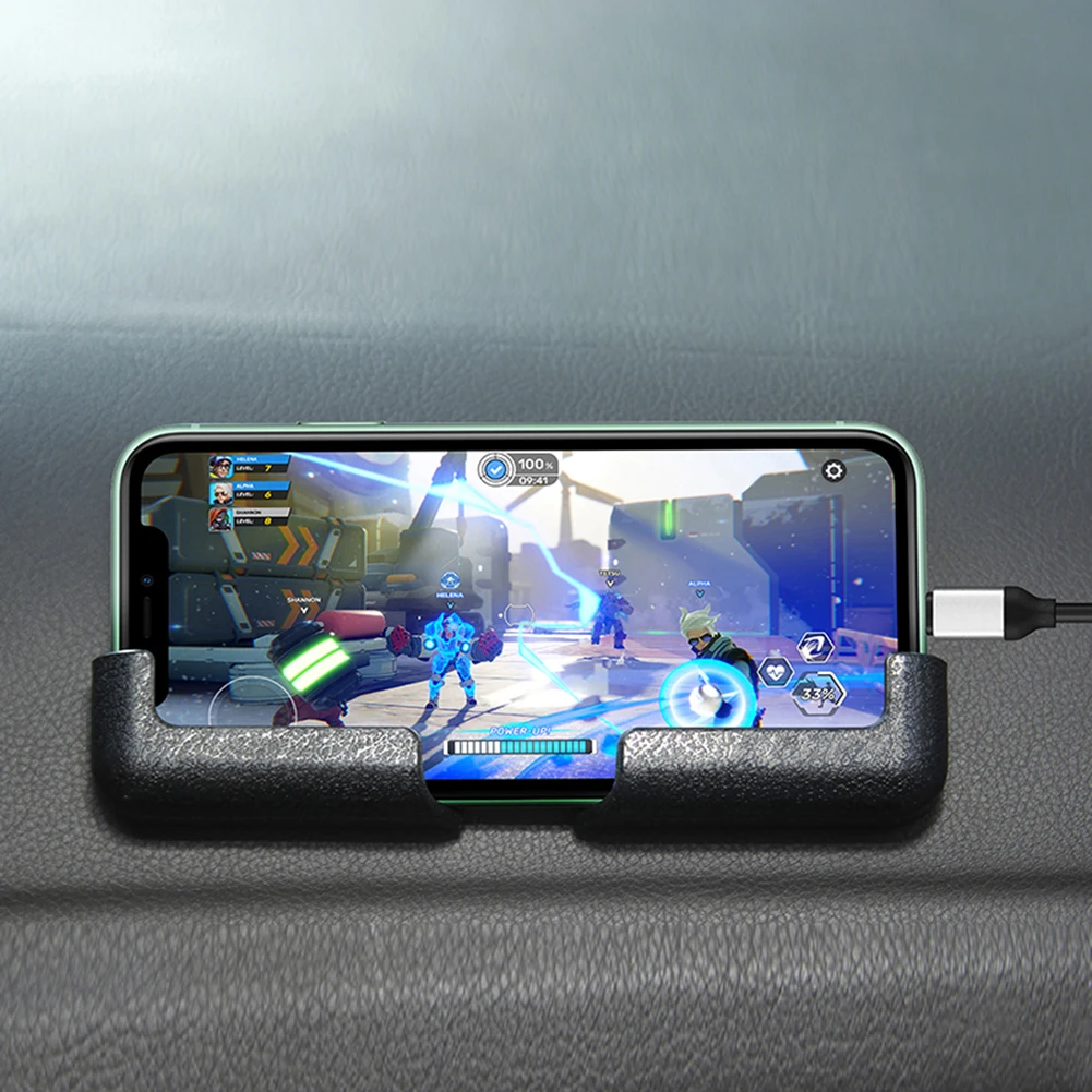 2 stuks multifunctionele autotelefoonhouder mobiele telefoonhouder lichtheid draagbaarheid geen ruimte innemen standaard auto-interieuraccessoires