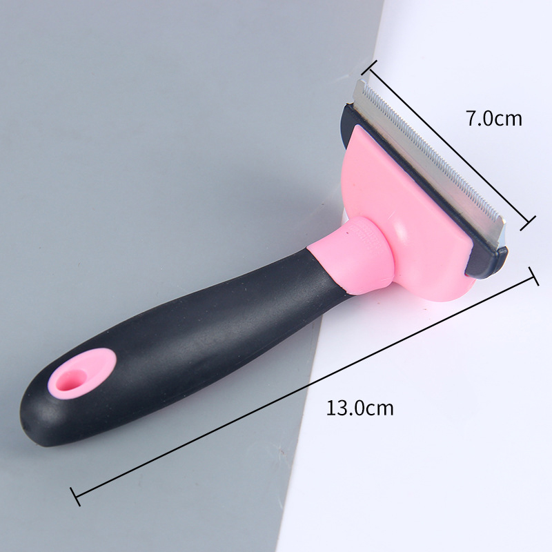 Pet Dog Cat Hair Removal Brush Comb Pet Grooming Tools Cini Furmines Hair Shedding Trimmer a comb for dogs