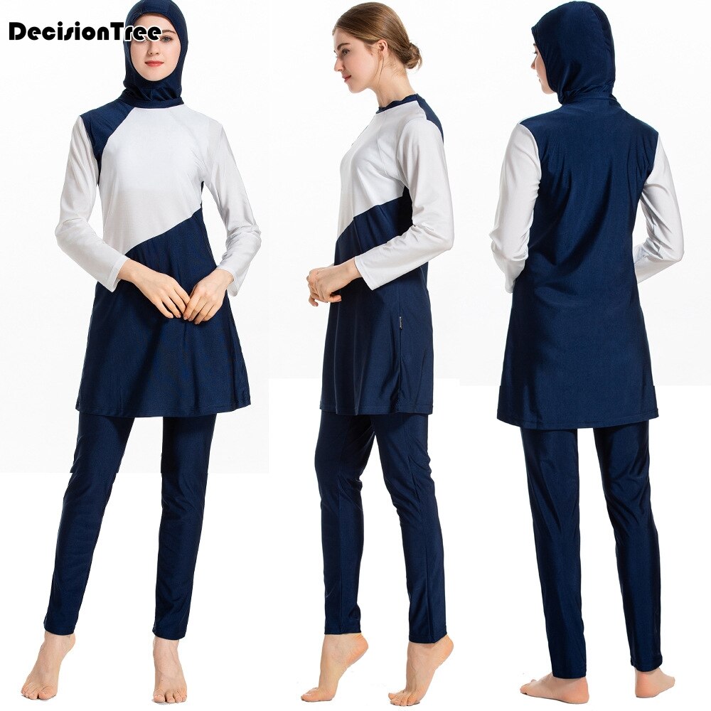 swimsuit burkini muslim women modest swimwear burquini swimsuits coverage hijab muslim swimwear bathing suit patchwork