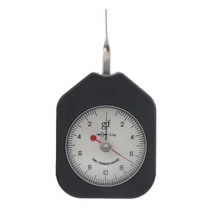 Dial Tension Meter SEG‑10‑2 Dial Tensiometer Portable Double Pointer Tension Gauge Force Meter Tools 10g Force Gauge