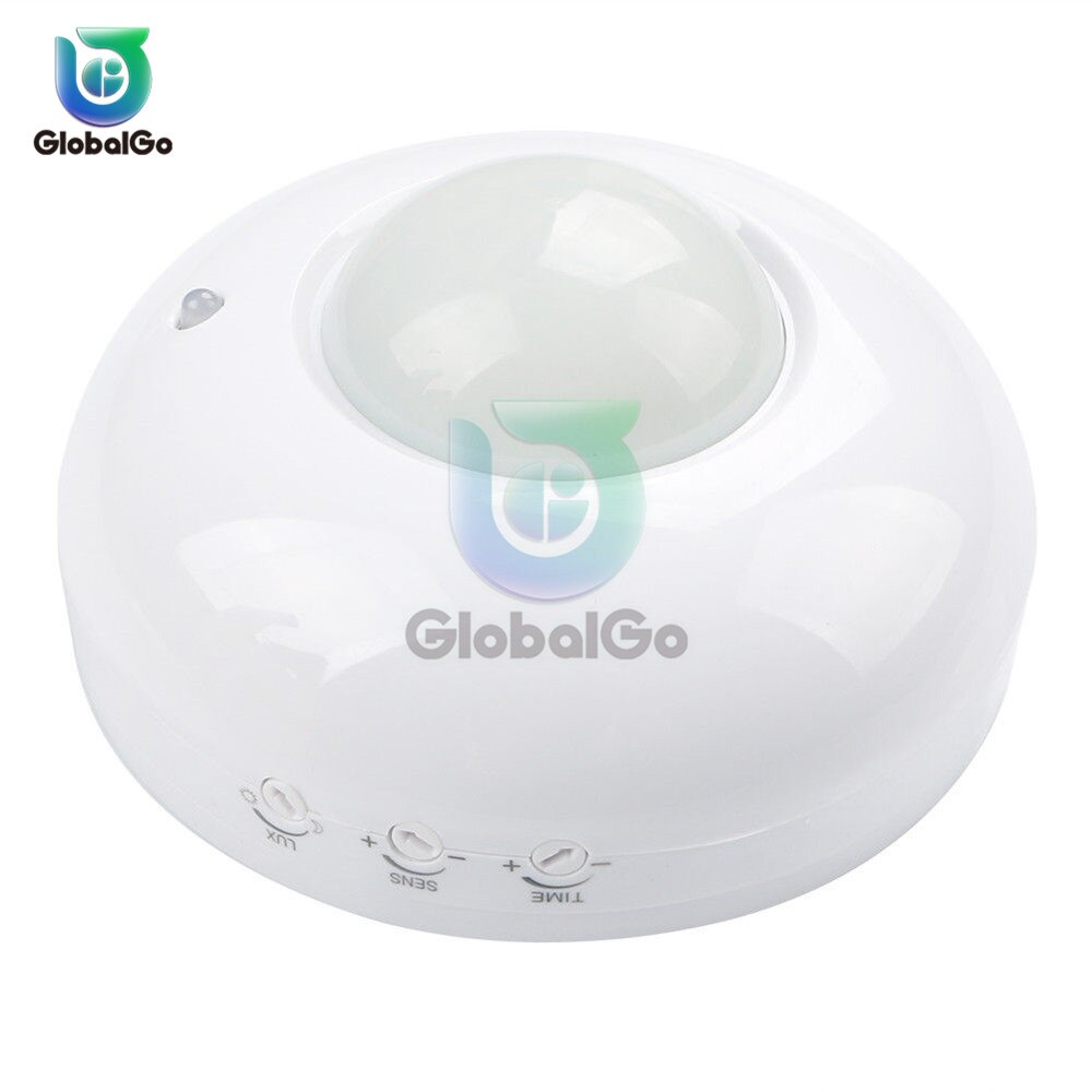Led lampa  ac110-240v 360 graders pir infraröd rörelsesensor omkopplare belysning belysning pir switch sensor
