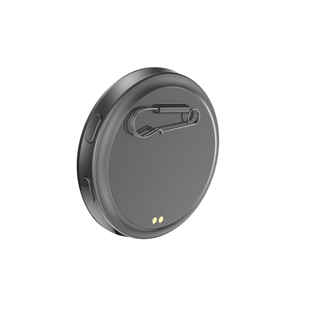 Intelligentes Bluetooth Elektronisches Display-Abzeichen 7-Farben-LED App-Steuerung LED-Abzeichen mit Bildwechsel Zweidimensional: Rot