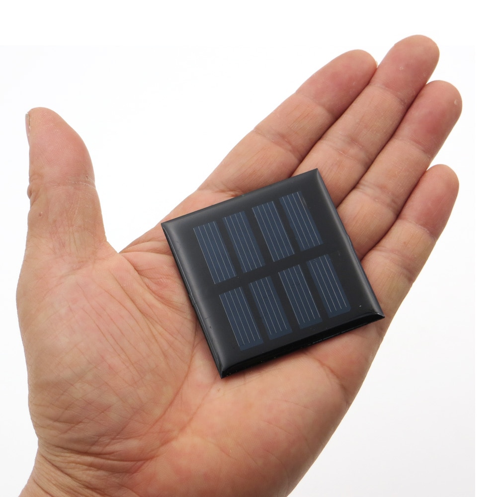 2v 100ma 0.2 watt solcellepanel standard epoxy polykrystallinsk silicium diy batteri opladningsmodul mini solcelle legetøj