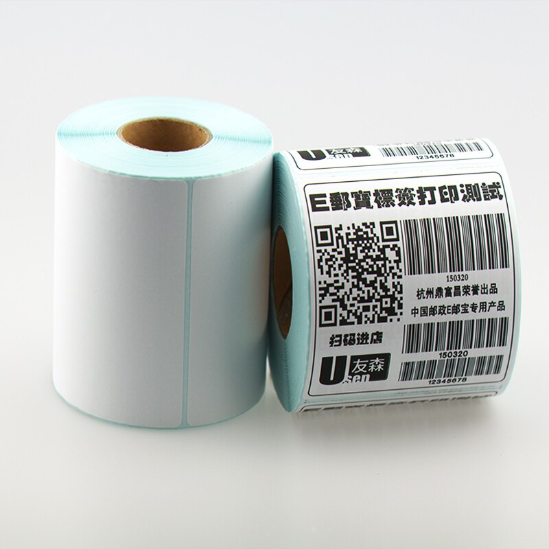 10x10cm 500 Sheets Thermal Paper Courier Self Adhesive Printer Paper Waterproof Oil-proof Alcohol Prevention Sticky Label