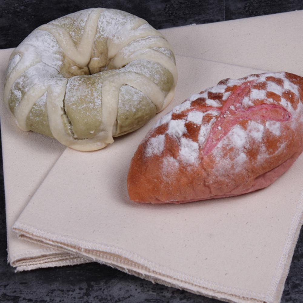 French Fermented Cotton Cloth For Kitchen Bread Make Baking Cooking Mat Pastry Proofing Flax Bread Kitchen Tools 360*450mm 5FM