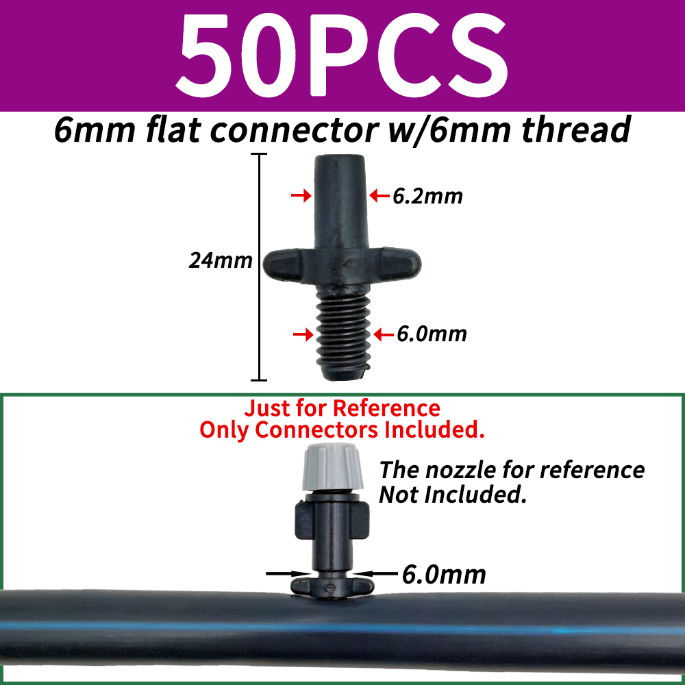 Oasis 3/5 4/7mm Hose Garden Irrigation Connectors Barbed Single Double Tee Elbow Drip Arrow Cross Coupling Watering Fitting: Brown