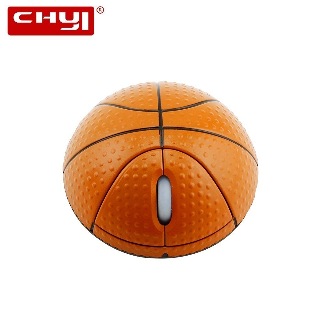 Chyi Draadloze Muis Basketbal Vormige Optische Computer Usb Mause 1600 Dpi Draagbare Mini 3D Muizen Met Muismat Voor Pc laptop