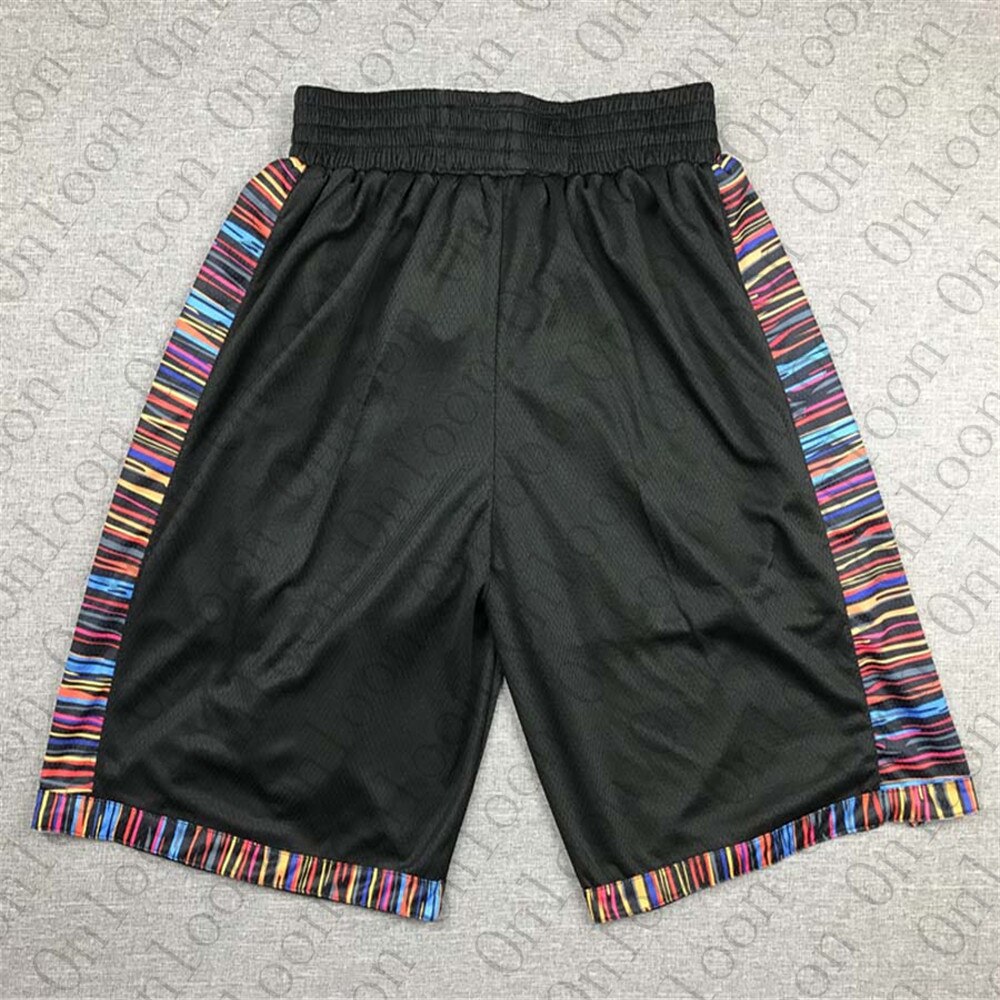 Free Men's America Basketball Brooklyn Shorts For Sports Shorts City edition Ball Shorts