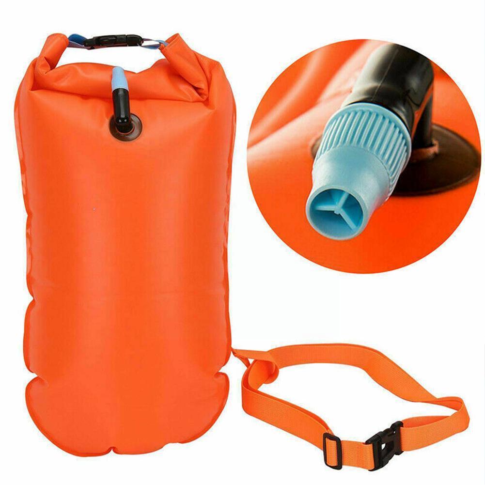 Zwemmen Opslag Drijft Zwemmen Boei Veiligheid Float Float Opblaasbare Zak Pvc Zak Waterdichte Opslag Zwemmen Zak O3r0