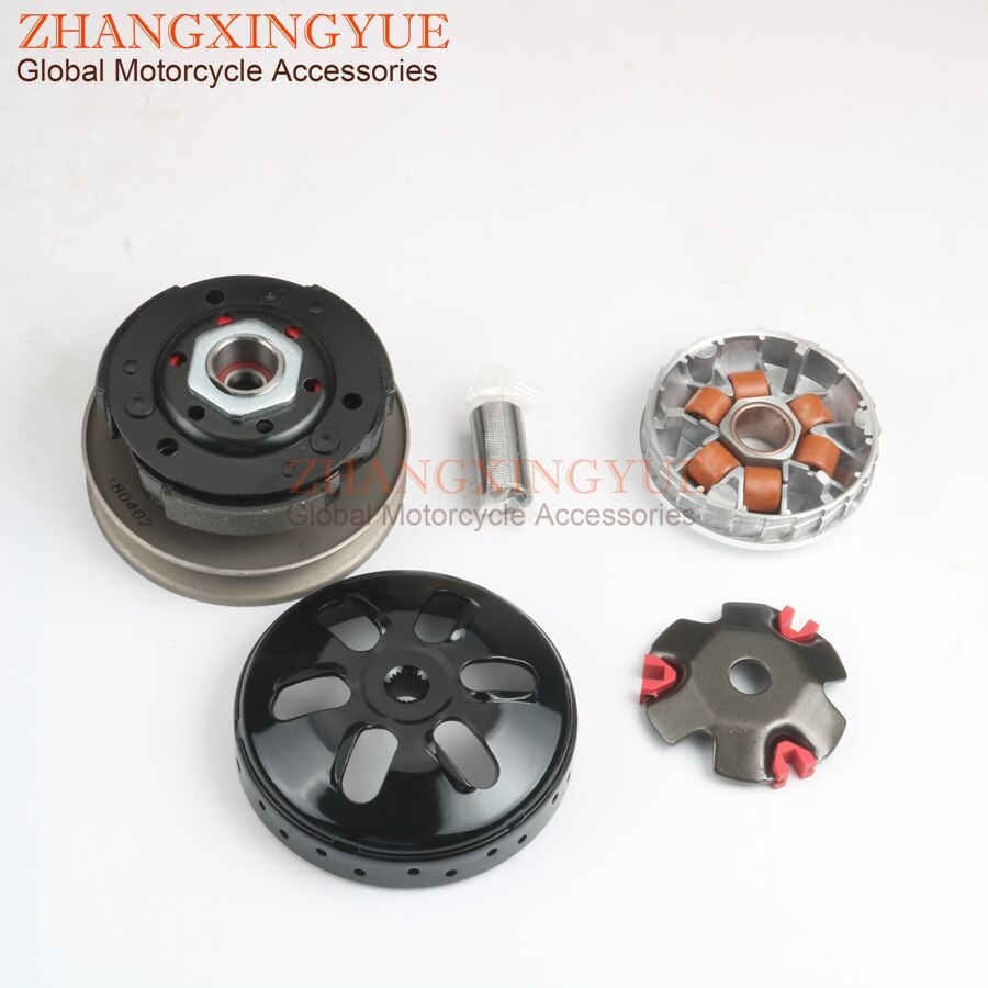 Scooter koppelingsset & variateur & 669 riemen voor tng low boy 50cc gy6 50cc 139 qma /139 qmb 4- takt