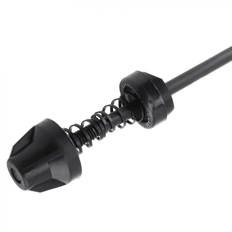 Accessoire de vélo noir métal vélo creux avant dégagement rapide supportant le changement aux outils de bicyclette d'essieu à dégagement rapide