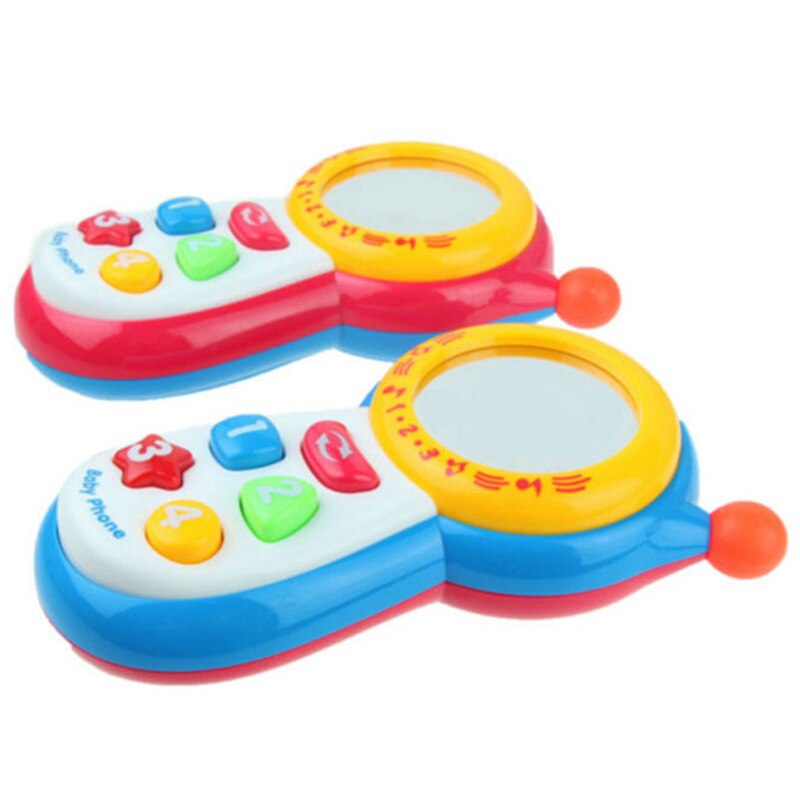 Baby Telefoon Muzikaal Speelgoed Kinderen Educatief Speelgoed Zuigeling Mobiele Telefoon Speelgoed Kinderen Leren Muziek Speelgoed Mini Telefoon