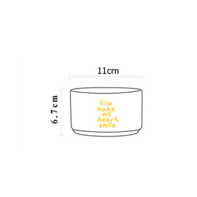 Nordic Heat-Resistant Glass Storage Jars with Cover Flamingo Candy Ice Cream Storage Bottles Kitchen DIY Salad Transparent Bowl: 1