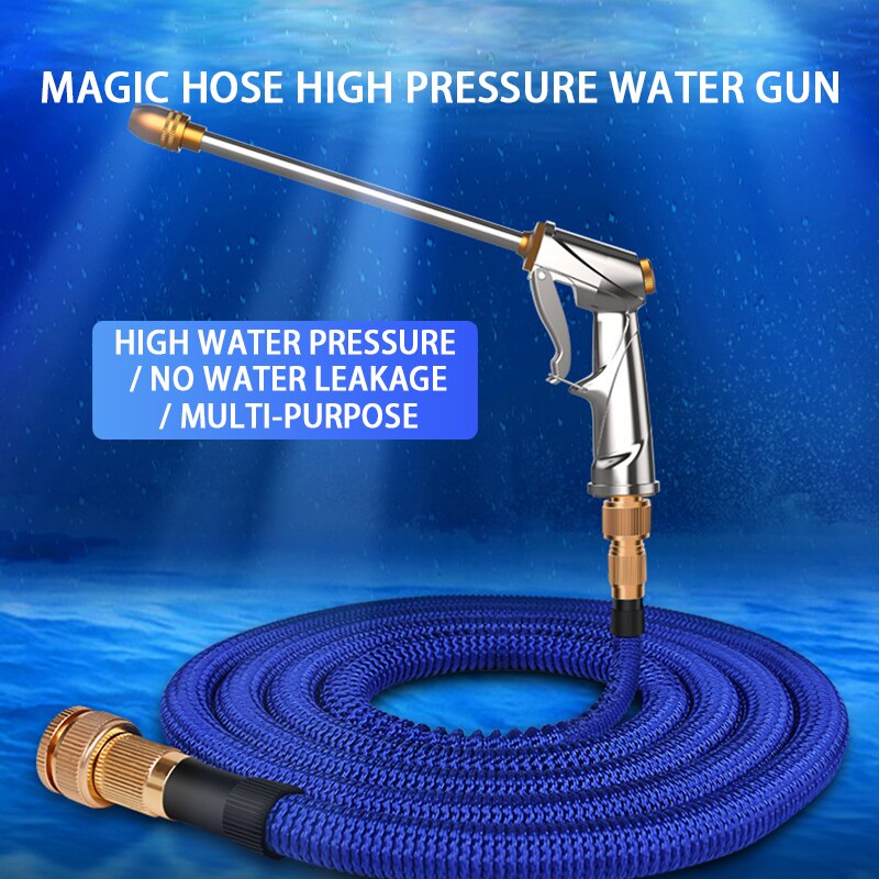 High Pressure Water Gun Metal Water Gun 15/22/30 Meter Car Washer Spray Car Washing Tools Garden Water Jet Pressure Washer