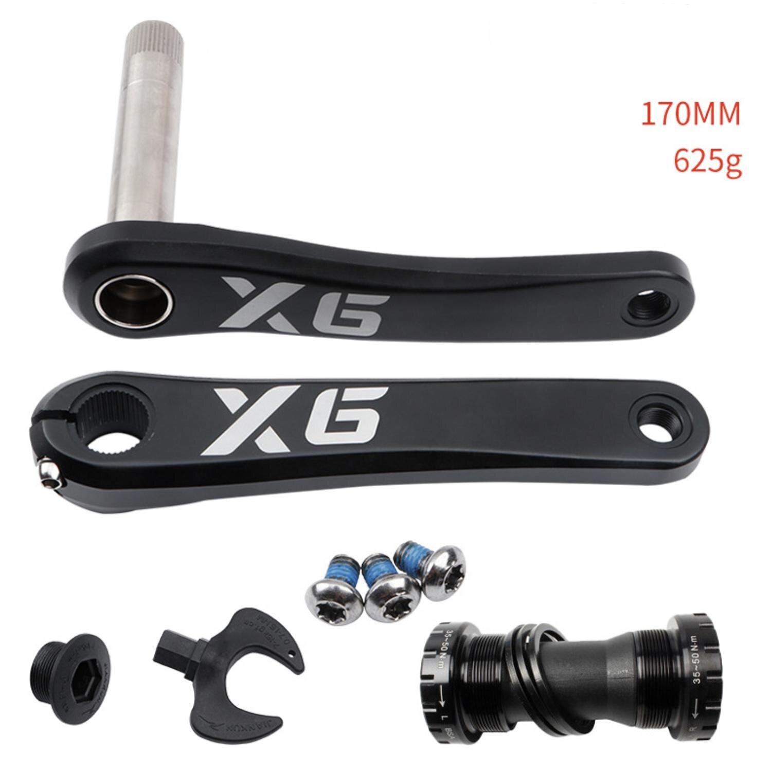 Pignon De Pédalier VTT 34T/36T/38T - Compatible Shimano - Manivelle 170mm - Neuf