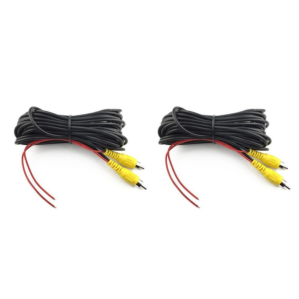 Car Rear View Camera Extension Line Automobile Rear View Back-up Reversing Camera Extension Cord Car DVR Assistance Line