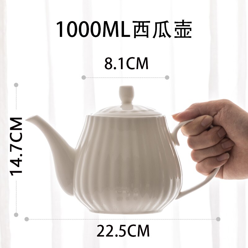 Britse stijl Melk cup koffie set keramische melk pot melk pot bone China Europese huishoudelijke melk cup kleine melk cup: 1000ml Pot