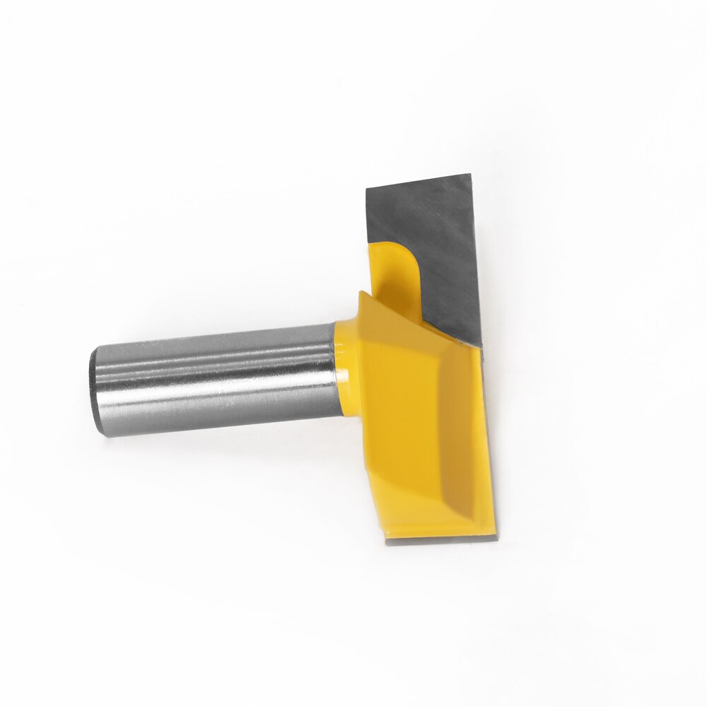 1/2” Inch 12mm 8mm Shank 2” Bottom Cleaning Router Bit (Mortising Bit, Spoil board Surfacing, Slab Flattening Woodworking Mil