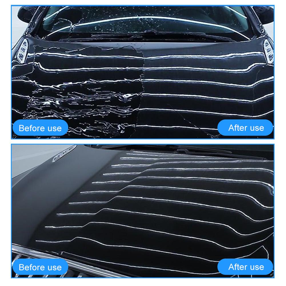 Cera negra para pulir el coche, cuidado de la pintura, resistente al agua, reparación de arañazos, mantenimiento de coche, removedor de arañazos