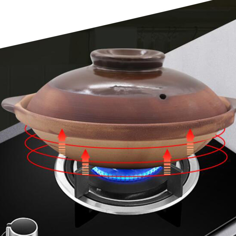 Casseroles en céramique pour la cuisine, marmite à soupe, marmite de cuisson, marmite à Leurs oût en argile, casseroles à Leurs oût, ustensiles d'oreille natale, ustensiles de cuisine, F2