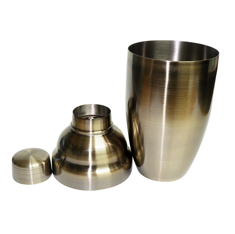 500ml Cocktail Shakers Cobbler Shaker 4 Different Surface Finishing