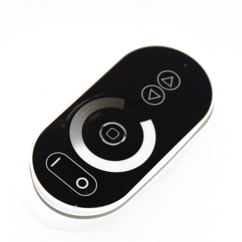 DC12V 24V 12A RF wireless led strip controller CT stepless touch remote for dual white led strip dimmer