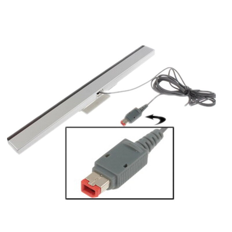 Kabel Infrarood Ir Signaal Sensor Bar Game Accessoires Ontvanger Voor Nintend Voor Wii Remote Console