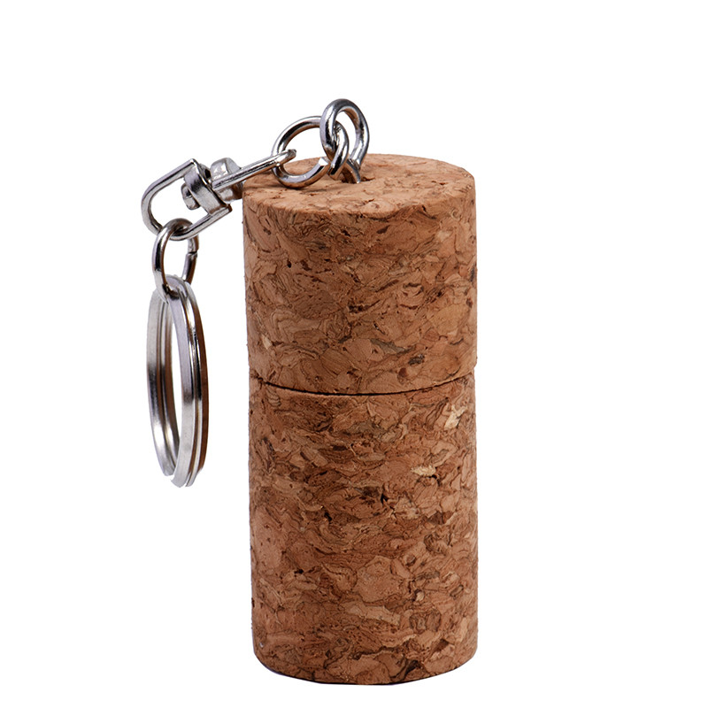 SHANDIAN Wooden cork USB flash drive wood bottle plug pendrive 4GB 16GB 32GB 64gb memory stick with keychain: 32GB