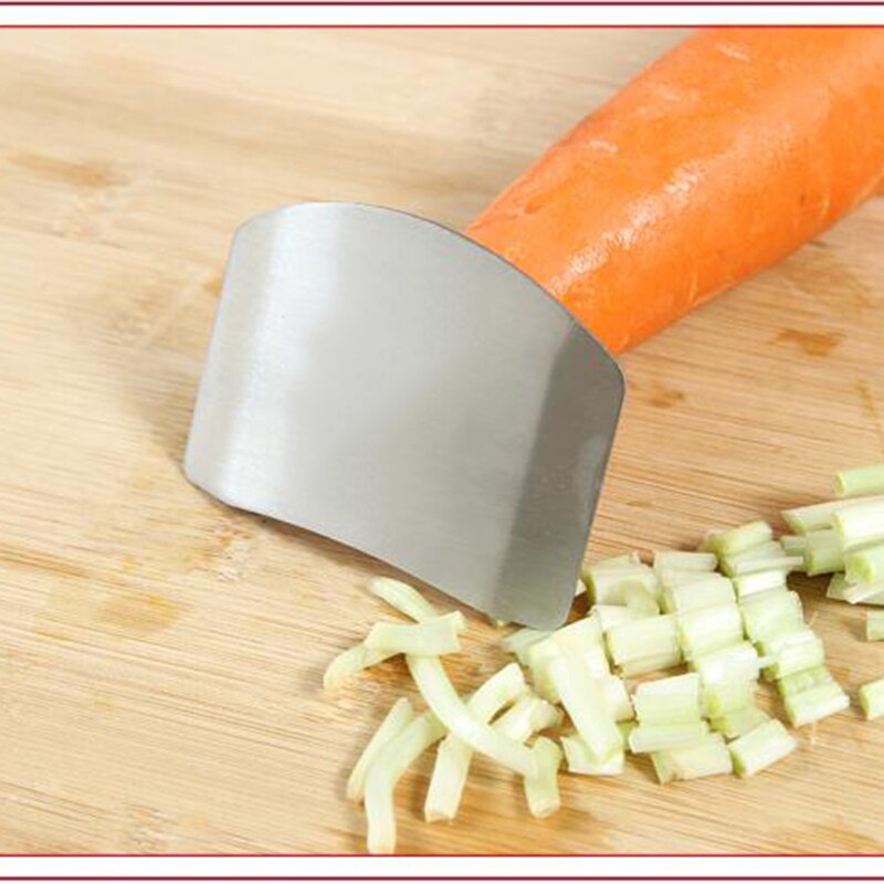 Vinger Guard Bescherm Vinger Chop Safe Slice Roestvrijstalen Keuken Hand Protector Mes Slice Snijden Vinger Bescherming Tools11