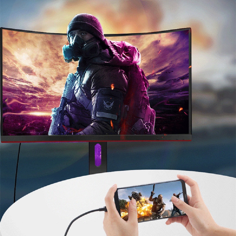 Type C to HDMI-compatible Adapter Converter USB C to HDMI Adapter Hdmi Cable Adaptor HDMI Converter 4K USB 3.1 HDTV For Macbook