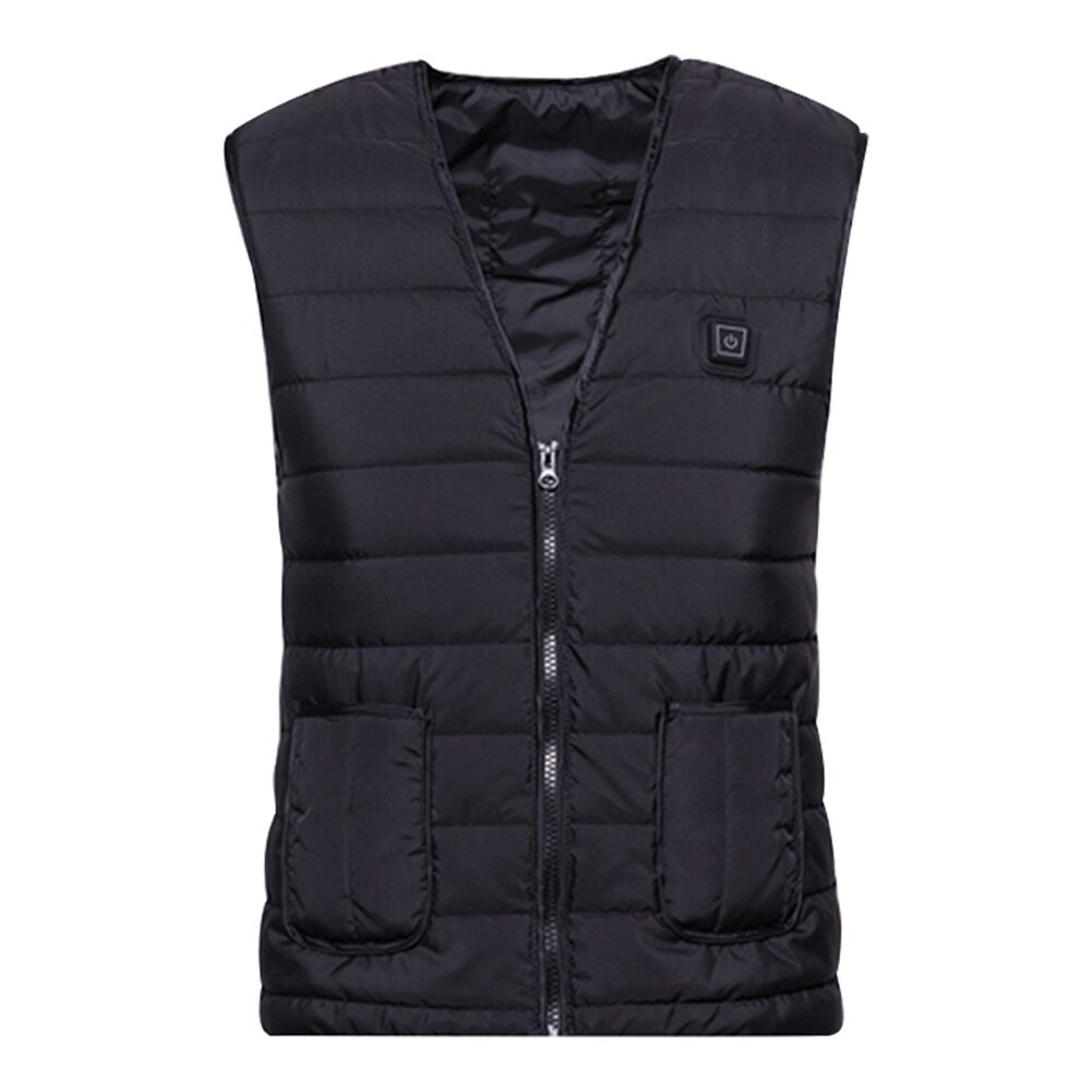 Usb Infrarood Elektrische Verwarming Vest Mannen Vrouwen Outdoor Flexibele Thermische Winter Warme Jas Kleding Voor Sport Wandelen Paardrijden #2: Size L