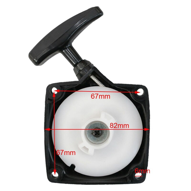 Motor Pull Start Starter Recoil 33-49Cc 2-Stroke Voor Mini Quad Atv