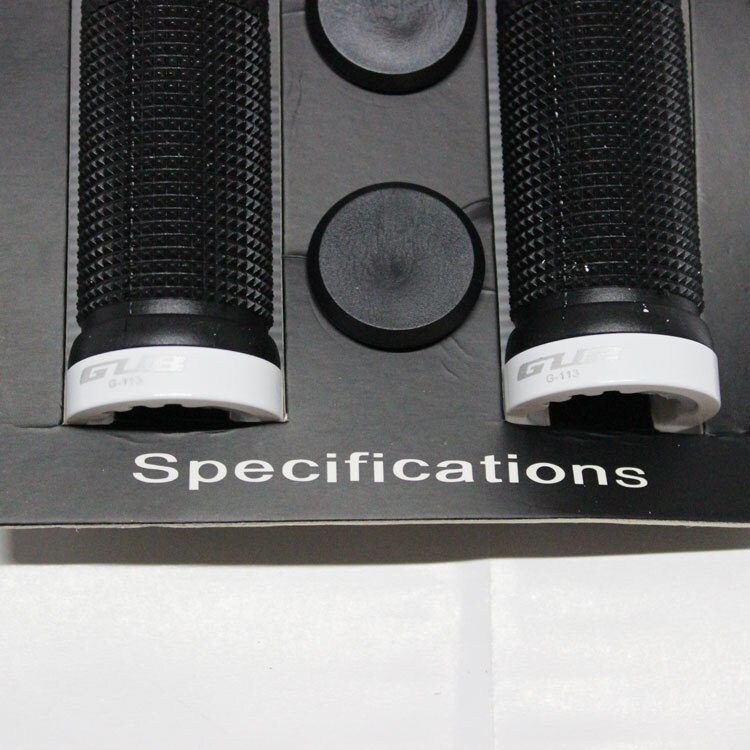 Mountain Bike Grip Lock On Cycling Double Lockable Handle Grip for MTB Bike Handlebar Bicycle Grip Bike Aluminum Alloy+Rubber