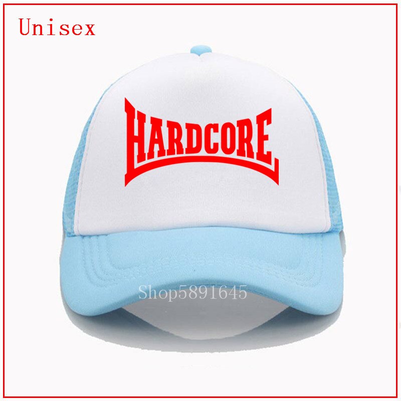 Moda personalizado 100% algodão 2020 hardcore res boné de beisebol legal pai chapéu hip hop snapback bonés chapéus para mulher: sky blue-white / Kids