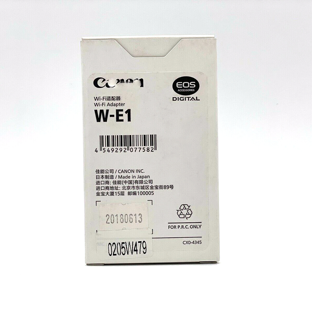 Adaptador wifi Original W E1 W-E1 para cámara Canon EOS 7D Mark II, 5DS, 5DS R