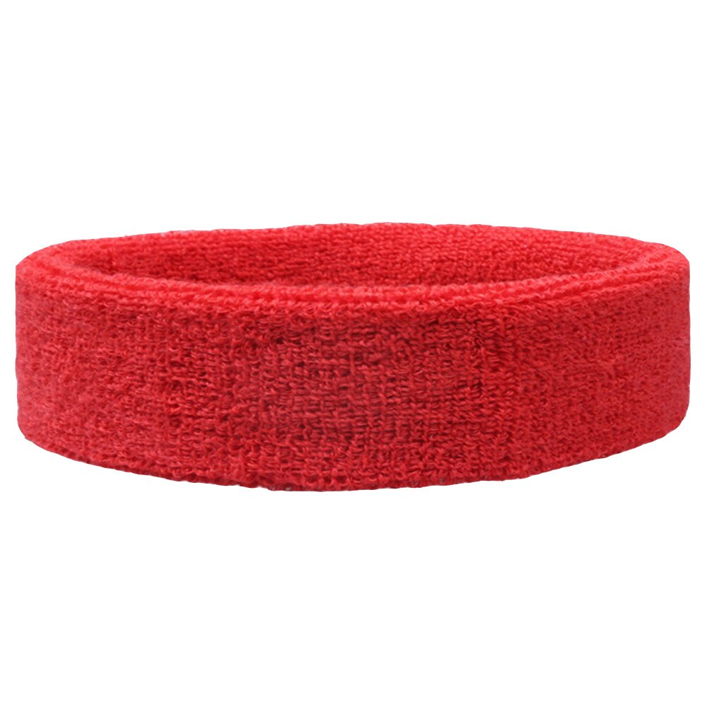 Anti-slip Elastic Sweatband HairBand Sport Headband Head Sweat Band Run Football Tennis Headscarf 14 Colors for Choice: 2