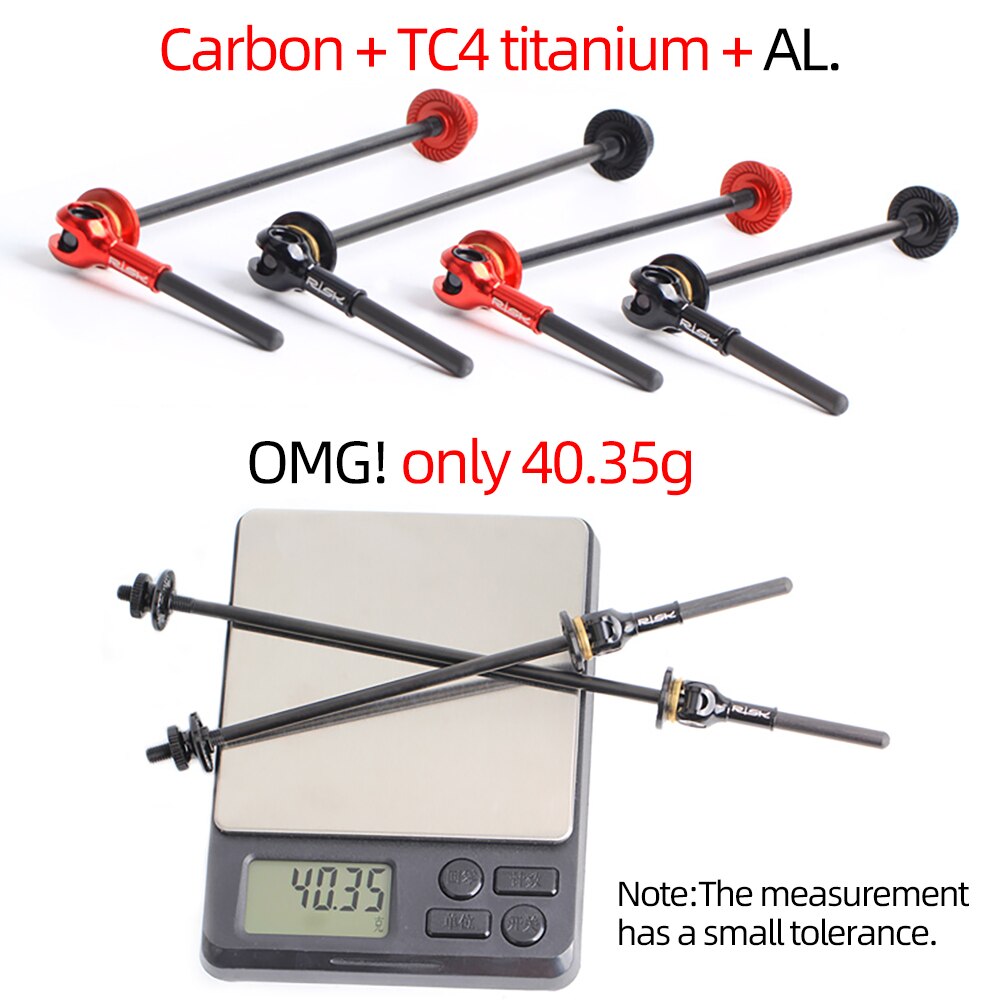 Titanium Ti Skewer Bikes Quick Release QR Mountain Skewer lever MTB Bicycle Cycling Hub Road Bike Quick Release MTB parts
