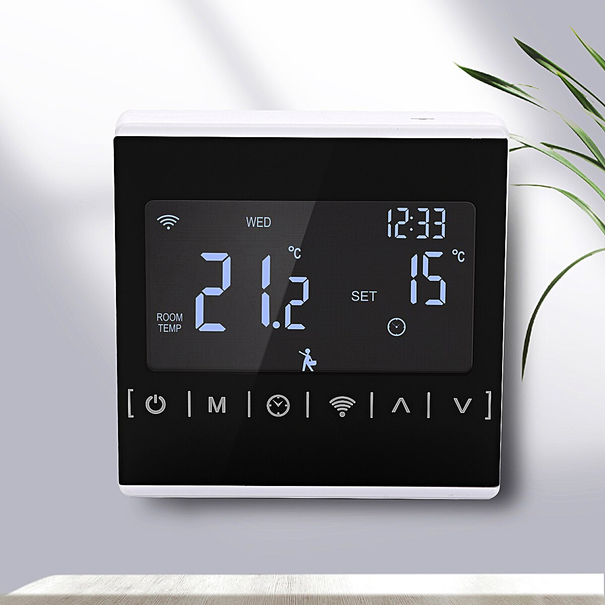 110V 220V smart thermostat WiFi temperature controller can be used with Google Home Alexa