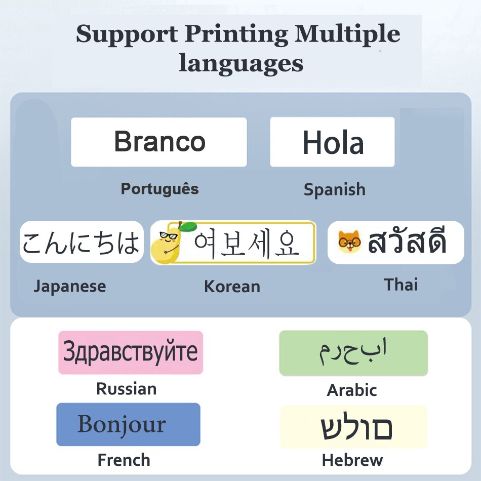 Niimbot D11 Print Label Printer Machine Sensitive Label Adhesive Paper Self-adhesive Sticky Sticker Label Paste Thermal Labels