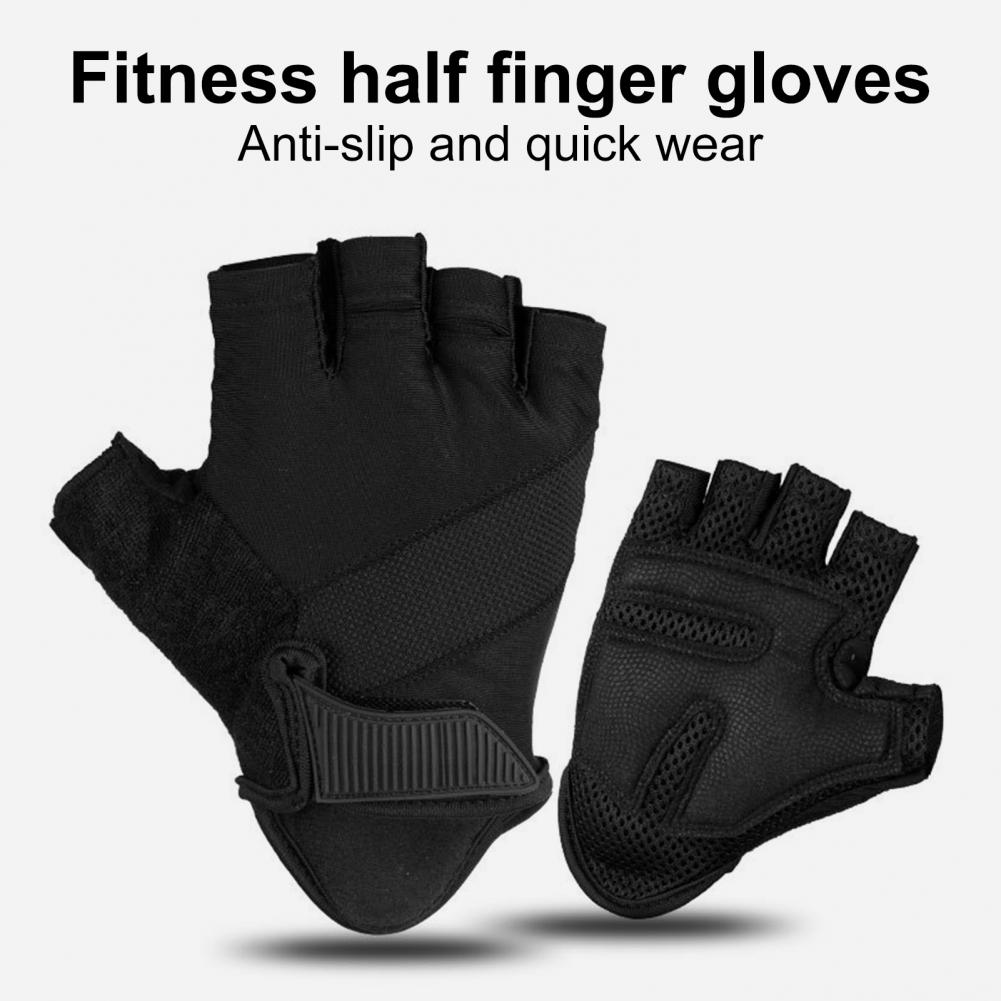 Guantes de entrenamiento para hacer deporte al aire libre, manoplas calientes prácticas, absorbentes de golpes, para gimnasio, 1 par