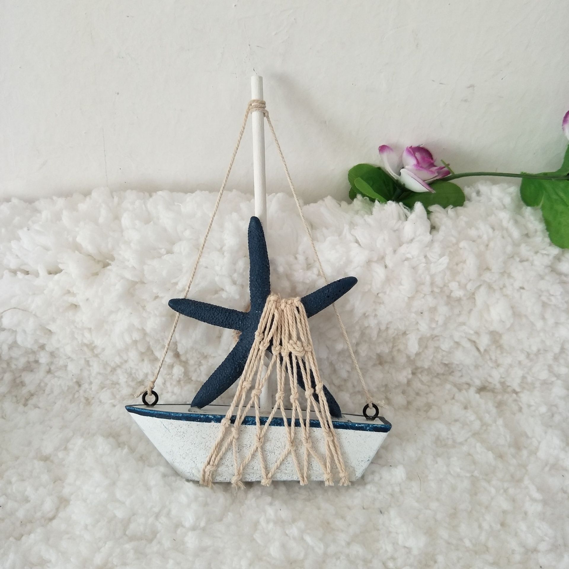 Mini Boat Props Newborn Baby Photography Props Sea Theme Mini Ship Prop Baby Shoot Accessories Infant Photo Decorations
