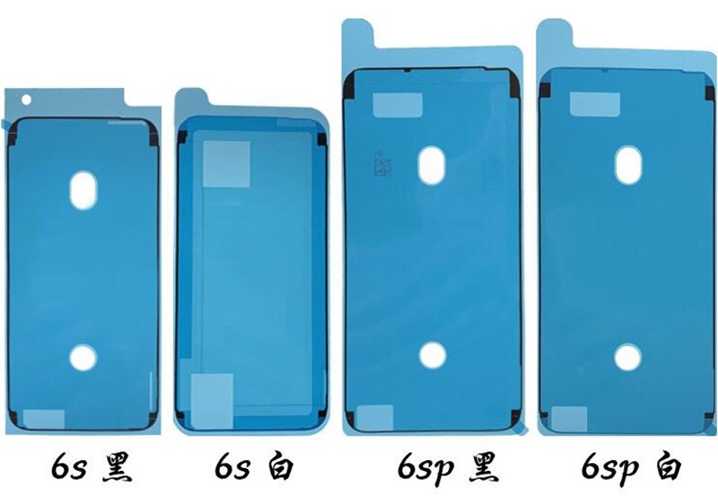 10 st/lot original vattentät klistermärke för iphone x xs xr xs max lcd-skärmtejp 3m självhäftande lim reparationsdelar