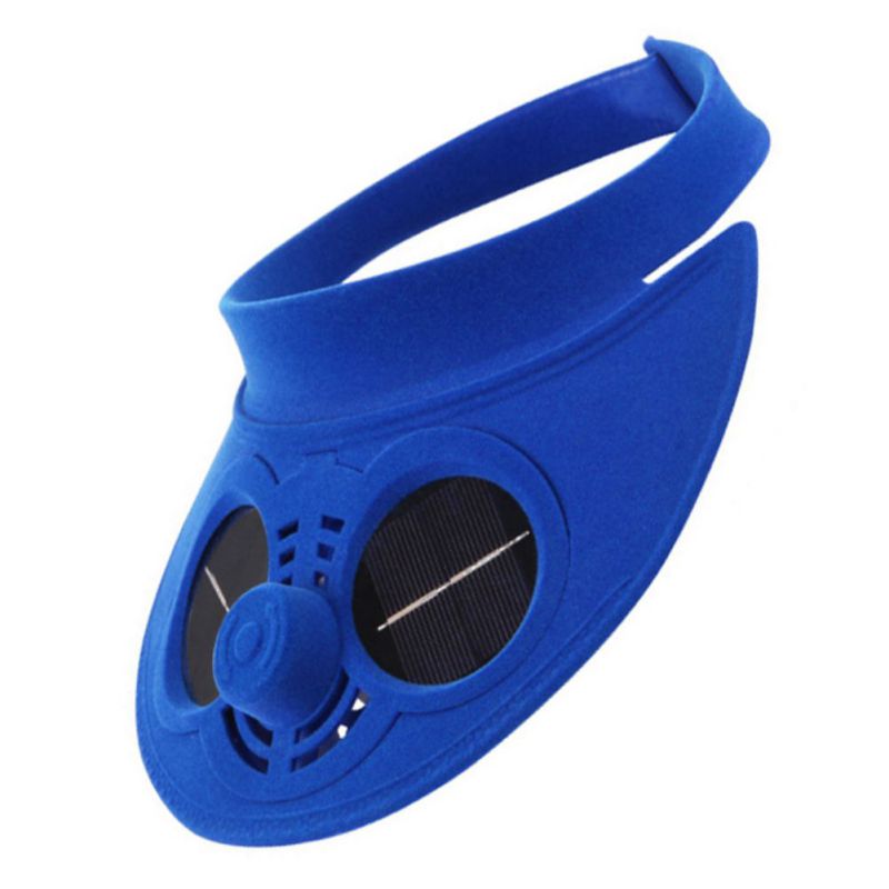 Nuovo Cappello di proprietà con Ventilatore Solare Cappelli Da baseball con Ventola Di Raffreddamento Delle Ragazze Dei Ragazzi Divertente Cappellini di Campeggio per picnic Esterna di Viaggio arrampicata