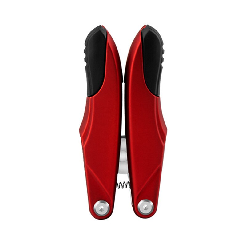 1Pc Dikke Nagelknipper Rvs Teen Nagel Nipper Pedicure Vouw Cutter Voor Hard Nail Trimmer Manicure gereedschap: Red
