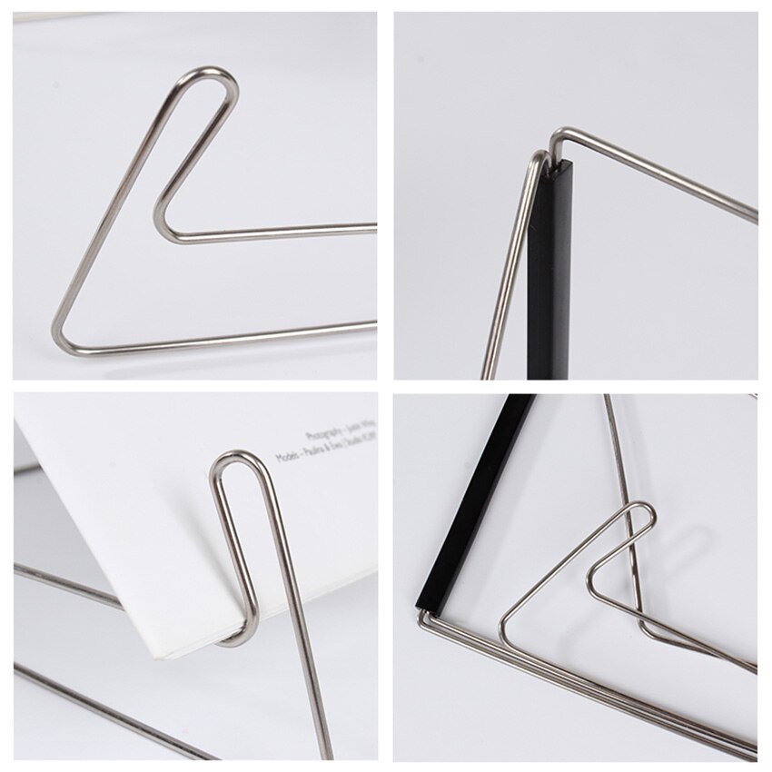 1PC Foldable Adjustable Angle Reading Book Stand Base Portable Document Holder Students Bookends Book Organizer